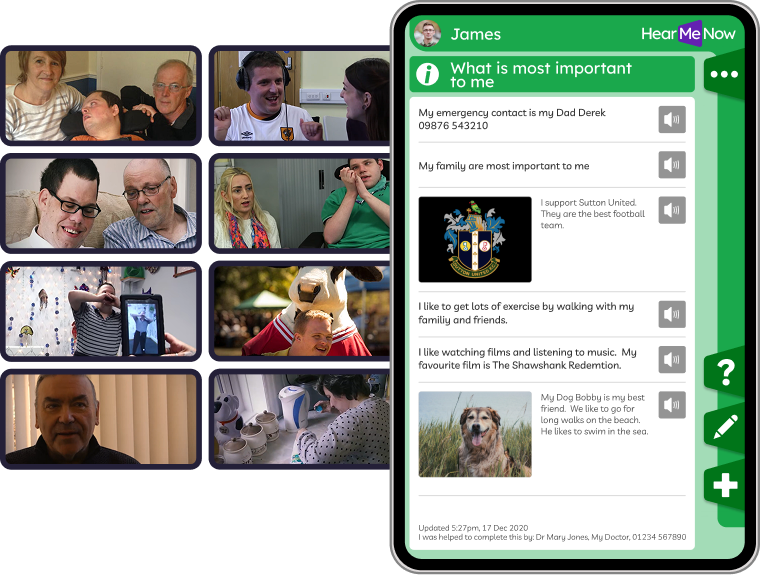 Hear Me Now App screenshots